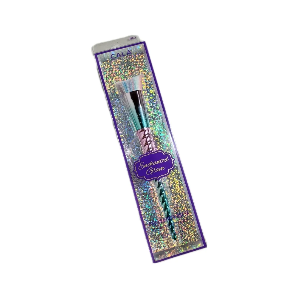 💜 Brush CALA Enchanted Glam Unicorn Colorful Rainbow Women Makeup Brushes Tools